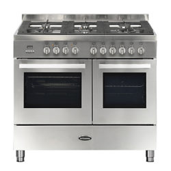 Britannia Stanza RC-10TG-ST Dual Fuel Range Cooker Stainless Steel